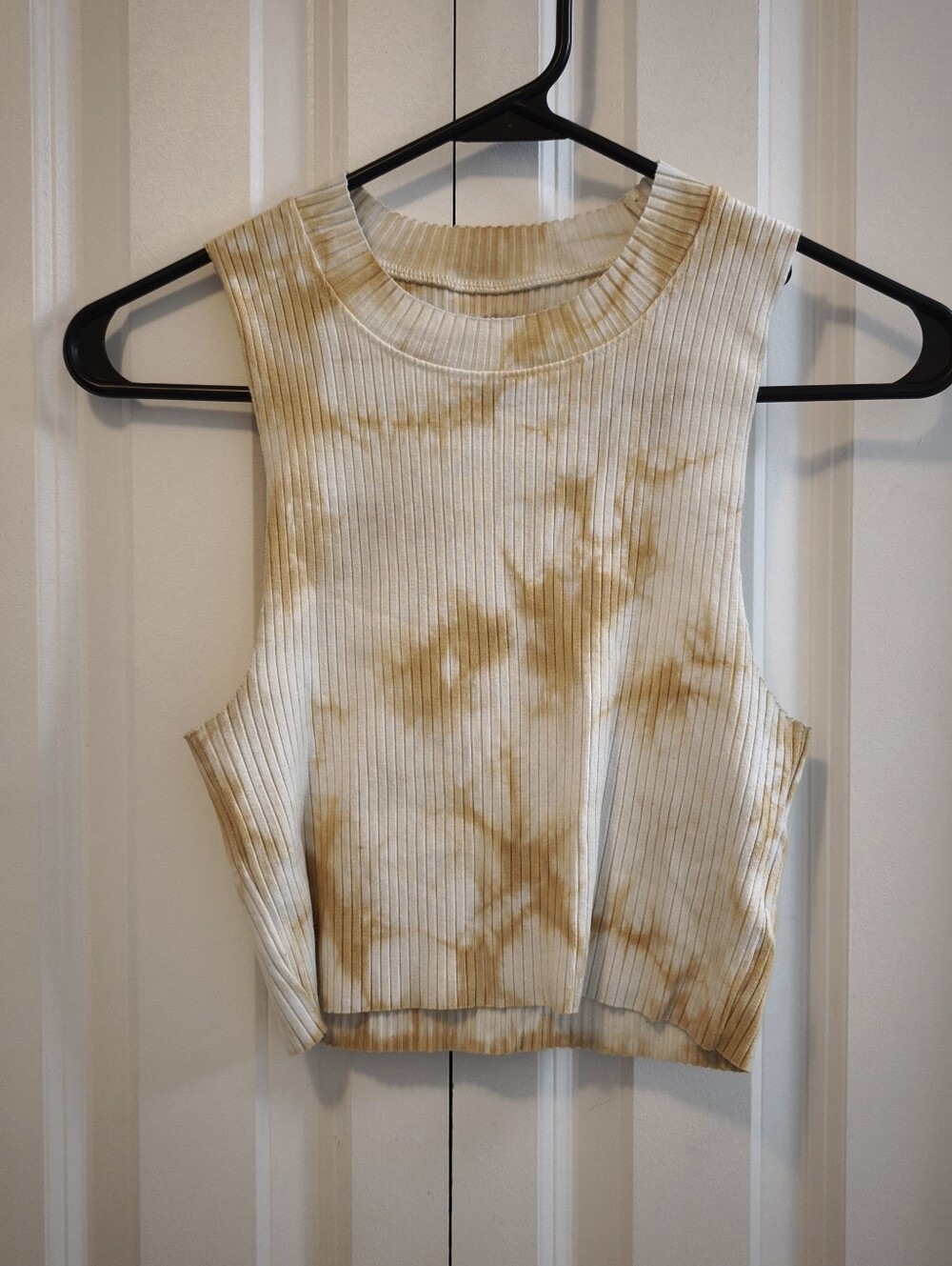 Aerie Set Of 2 Sleeveless Ribbed Tie-Dye Crop Top